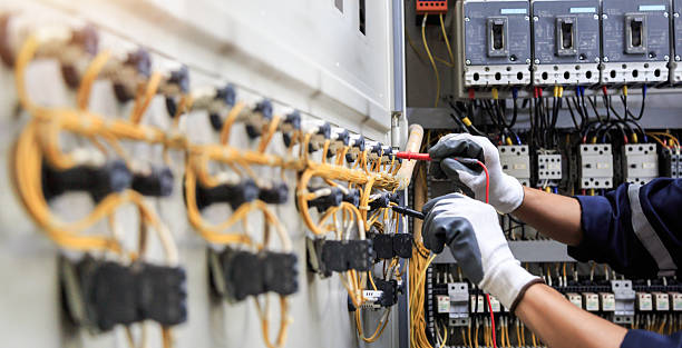 Professional Electrician technician working in Washington County County, FL